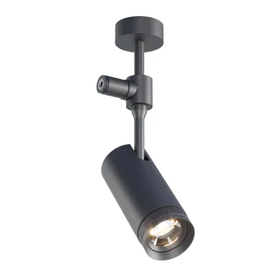 Miniproiector orientabil XJOINT aparent, 12 W, 3000K, 20°-50°, CRI 90, 48V DC, negru sablat — XJ42WW PCW SBK